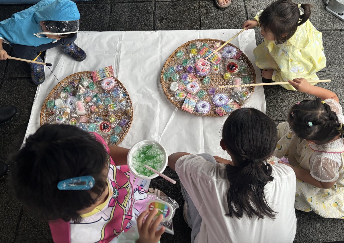 中目黒の盆踊り祭りにKodomo eduが初出展しました！